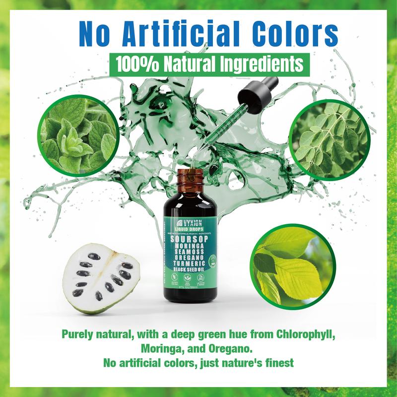 NatureCure 10-in-1 Soursop Liquid Drops