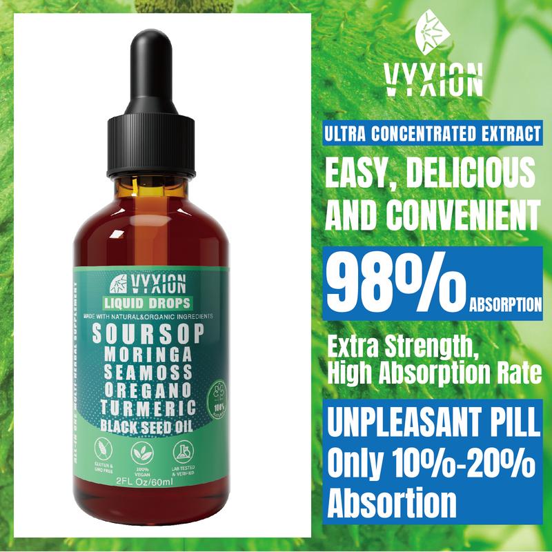 NatureCure 10-in-1 Soursop Liquid Drops