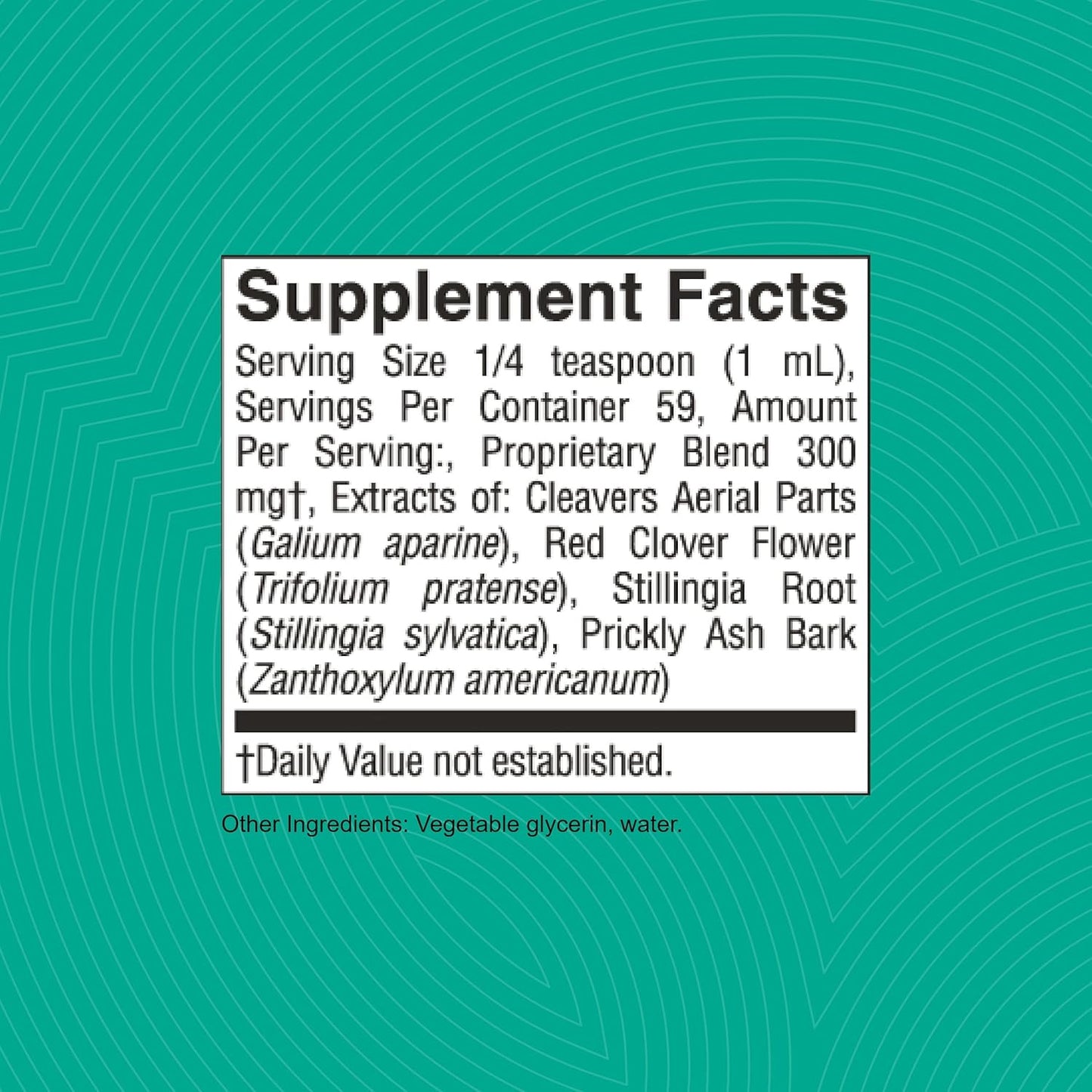 Nature's Sunshine Lymphatic Drainage Supplement