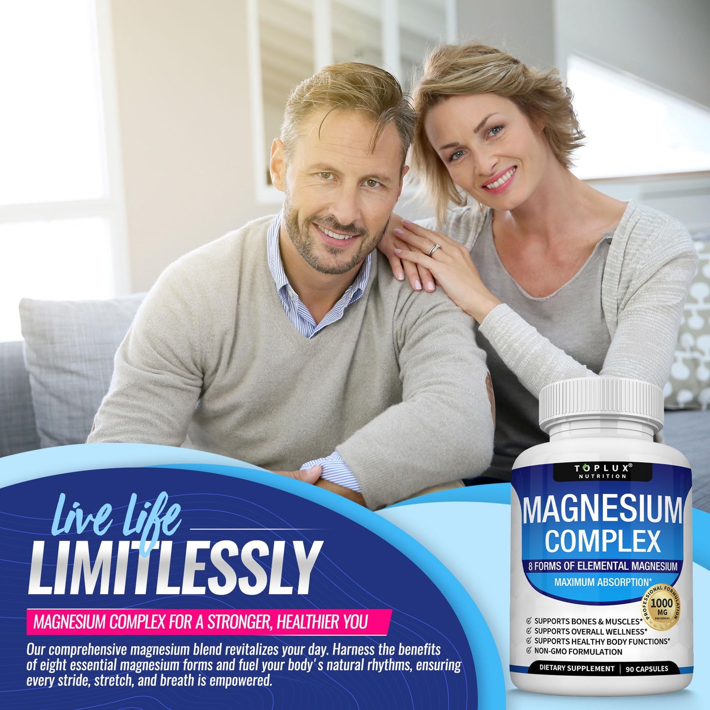 Toplux Magnesium Complex — 8 Essential