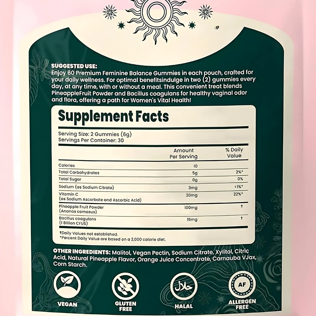 Feminine Balance Vitamins
