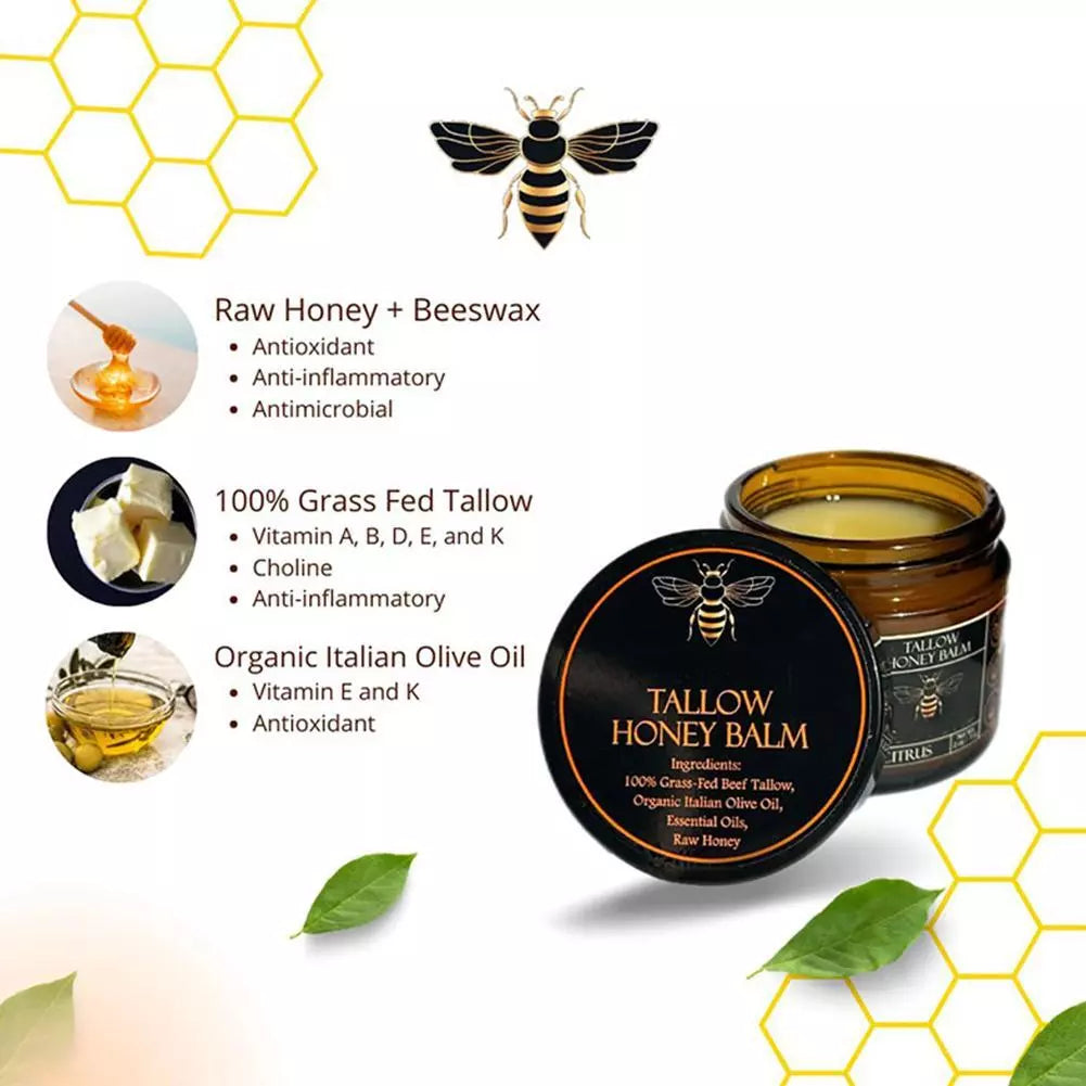 Organic Honey Tallow Balm