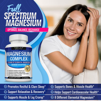 Toplux Magnesium Complex — 8 Essential