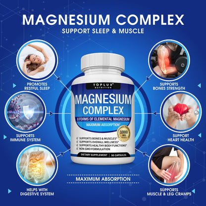 Toplux Magnesium Complex — 8 Essential