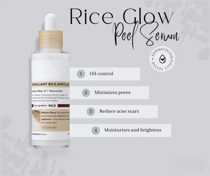 Peel Shot Glow Rice Ampoule Duo